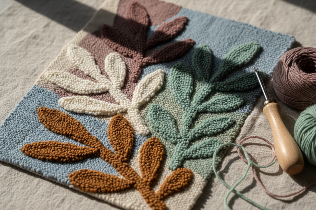 Punch Needle for Beginners: Tools, Fabric, Yarn, and First Project Tips