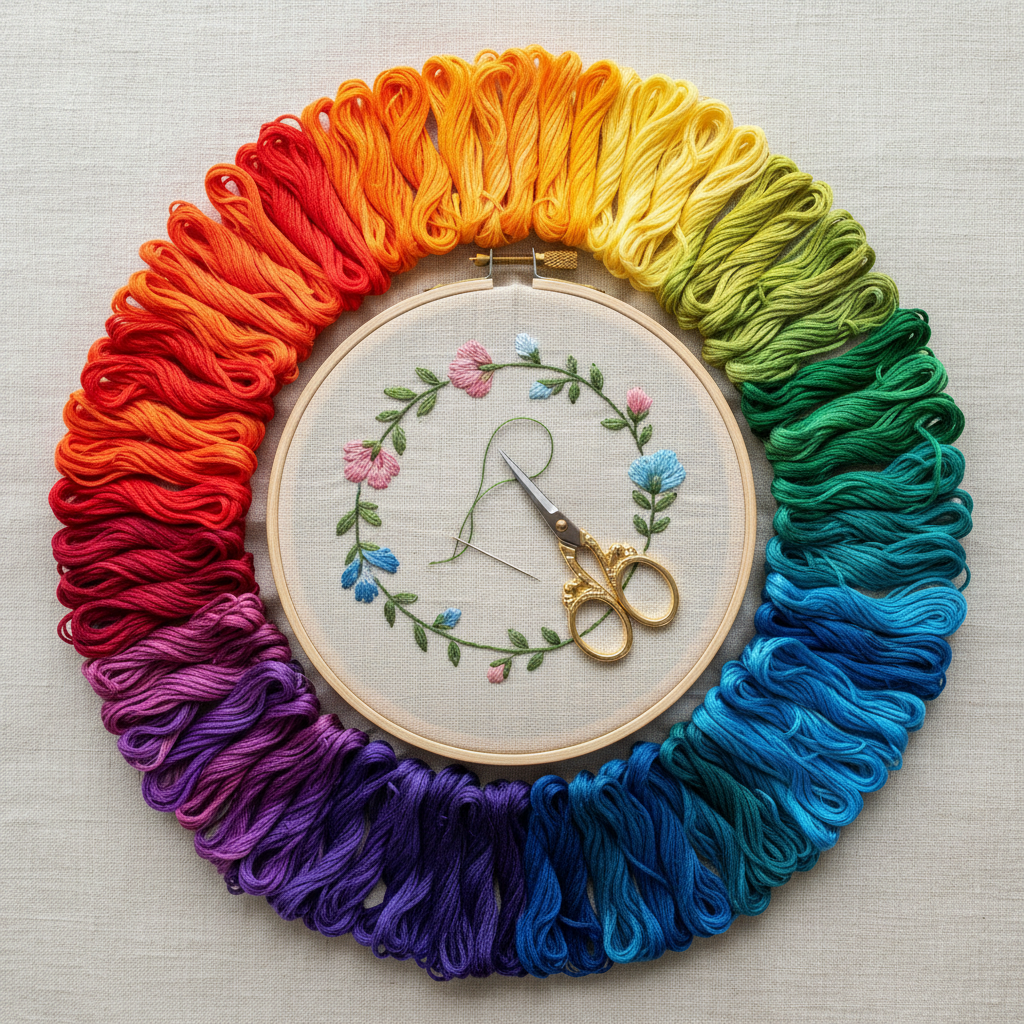 Embroidery Floss Guide: Types, Strands, Colors, and Choosing the Right Thread