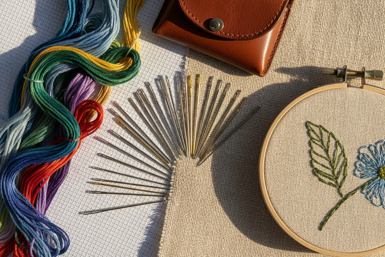 Embroidery Needles Explained: How to Choose the Right Needle for Every Stitch