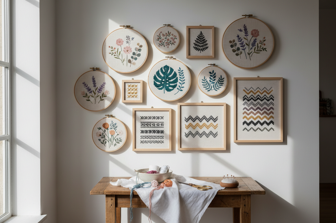 From Final Stitch to Wall Art: Creative Ways to Finish and Display Embroidery