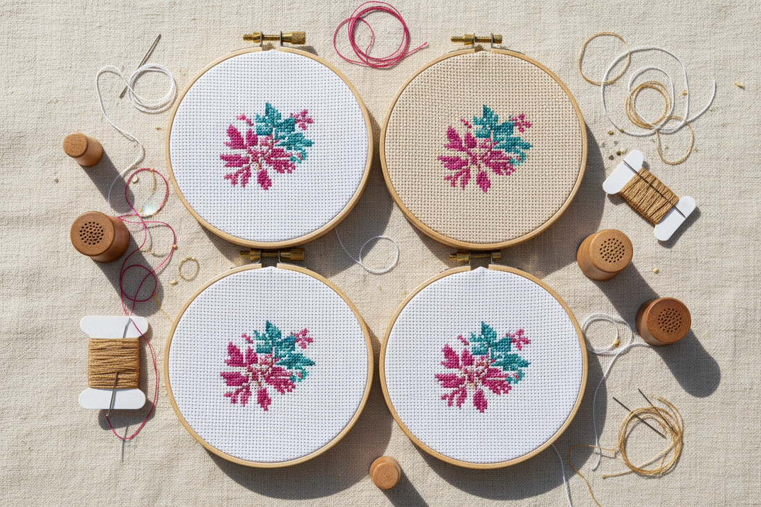 Aida Cloth Explained: Choosing the Right Count for Your Cross Stitch Project