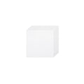 10 PCS White Linen Needlework Embroidery Fabric Cloth (5.9 × 5.9 Inch) - size: 5.9 × 5.9 Inch