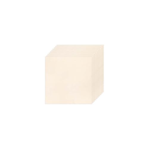 10 PCS Beige Natural Cotton Embroidery Fabric Cloth (5.9 × 5.9 Inch) - size: 5.9 × 5.9 Inch