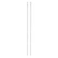 HARFINGTON 2PCS 12 Inch Upholstery Needle Large Eye Extra Long Stitching Straight Hand Needles Easy to Thread for Home Hand Leather Tapestry Embroidery Tufting Webbing Carpet - size: 12in