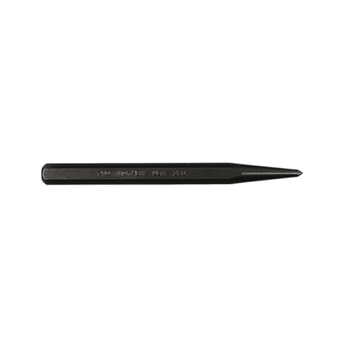 Mayhew Tools 24002 Center Punch, 3/16" - 5 mm x 5", Black Oxide Finish - size: 3/16" - 5 mm x 5"