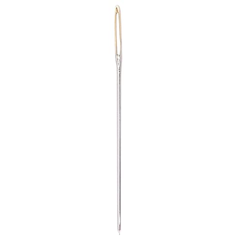 100Pcs Sewing Needles Large Eye Hand Sewing Needles, Large Eye Stitching Needles Cross Stitch Needles with Storage Box for DIY Embroidery Sewing(#26)