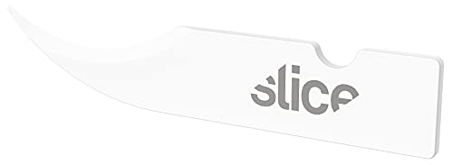 Slice Safety, Never Rusts Finger-Friendly Lasts up to 11x Longer Than Steel, Pointed Tip, Fits in Seam Rippers and Craft Handles, 4 Pack Blades - color: Pointed Tip
