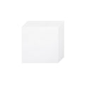 10 PCS White Linen Needlework Embroidery Fabric Cloth (7.8 × 7.8 Inch) - size: 7.8 × 7.8 Inch