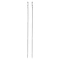 HARFINGTON 2pcs 8 Inch Upholstery Needles Large Eye Stitching Needles Stainless Steel Straight Hand Sewing Needles for Home Hand Sewing Leather Tapestry Embroidery Tufting Webbing Carpet - size: 8in