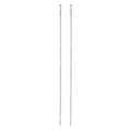 HARFINGTON 2pcs 10 Inch Upholstery Needles Large Eye Stitching Needles Stainless Steel Straight Hand Sewing Needles for Home Hand Sewing Leather Tapestry Embroidery Tufting Webbing Carpet - size: 10in