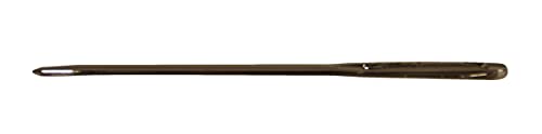 School Specialty 706-124 Chenille Needle, No 14, Sharp Tip, 0.1" Height, 2.5" Width, 2.6" Length (Pack of 25), Metallic