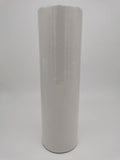 DOUBLELIN 1.8oz Tear Away Stabilizer Roll, White, 10 in x 25 yd - color: Tearaway 1.8oz White, size: 10"x25yd Roll