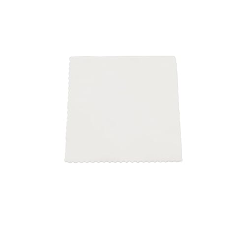 Threadsmith - 5 inch Charm Pack for Quilting - 42 Precut Cotton Fabric Squares (White)