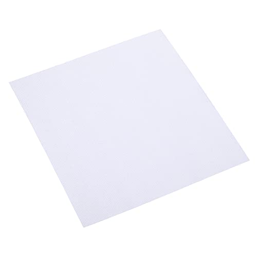 PATIKIL 14 Count Cross Stitch Cloth 20" x 20", Embroidery Cotton Fabric for DIY Needlework, White
