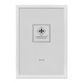 Lawrence Frames White Wood Picture Frame, Gallery Collection, 8 by 12-Inch, White - color: White, size: 8x12