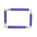 Nurge Rectangle Plastic Embroidery Snap Frame - Cross Stitch Hoop & Needlepoint Stretcher Bars for Hand Crafting, Punch Needle, Quilting, Sewing Supplies - Lightweight & No-Crease 8x11.5 Lilac - color: Lilac, size: 8x11.5"