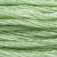DMC 117-164 Mouline Stranded Cotton Six Strand Embroidery Floss Thread, Light Forest Green, 8.7-Yard