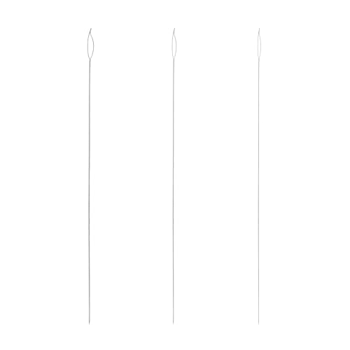 Beadalon Collapsible Eye Beading Needles - 5 Inches, Variety 3 pk, 3 pc - style: 5 inches