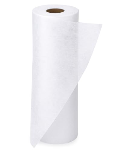 White Lightweight Fusible Interfacing for Sewing 11.6" X 30yd - color: White, size: 11.6" X 30yd Light Weight