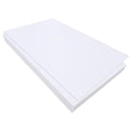 Jtnohx Felt for Crafts, 16 Pcs Felt Fabric, 7"×11.3" Stiff Felt Sheets, Craft Felt Square for Sewing (White) - color: White