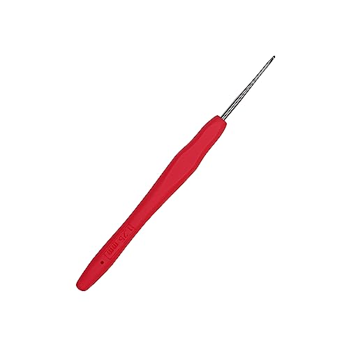 Small Size Crochet Hook Lace Crochet Needle QLRFFLJOY 1.25mm Crochet Hook Embroidery Thread Knitting Weaving Tool DIY Lace Yarn Crochet Needles (1.25 mm) - size: 1.25 mm