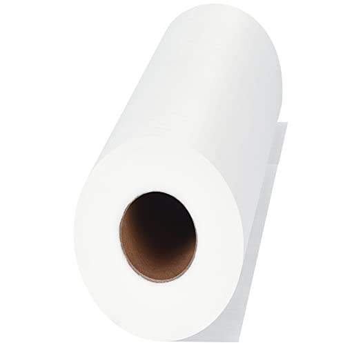 Water Soluble Stabilizer for Embroidery Backing & Topping (12 in x 25 yd Roll), Seneme 1.5oz Embroidery Stabilizers - Wash Away Embroidery Stabilizer for Machine Embroidery Stabilizer and Hand Sewing - size: 12"*25yd roll
