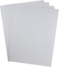 KCS 4 pc of 12" x 18" 30cmx45cm high Count Counted Cotton Aida Cloth Cross Stitch Fabric (32CT,White) - color: White, size: 32CT