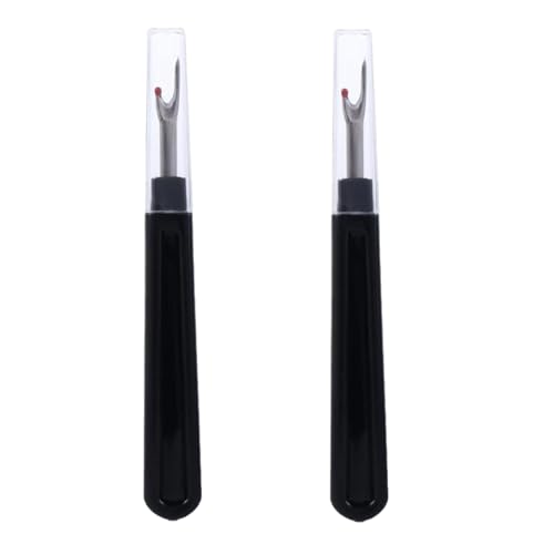 2Pcs Thread Remover, Stitch Unpickers Seam Remover Set Sewing Crafting and Removing Embroidery Hems and Seams DIY Cross-Stitch Accessories, Seam Rippers Sewing Tools