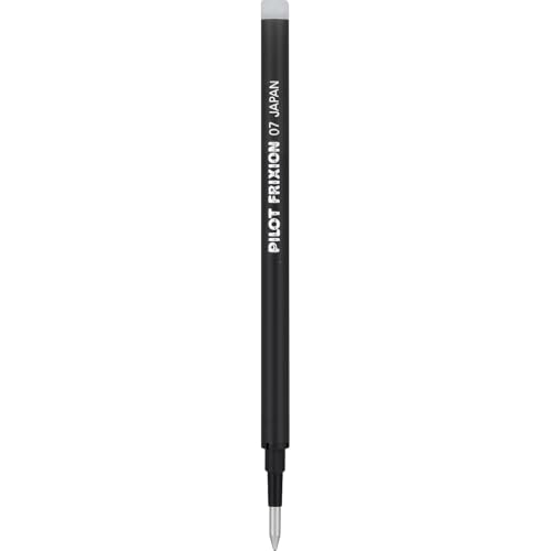 Pilot, FriXion Ball Gel Ink Refills for Erasable Pens 0.7 mm, Black, 3-Pack - size: 3 Count (Pack of 1)