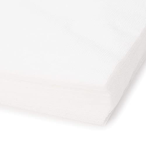 No Show Mesh Cut Away Embroidery Stabilizer - Weight 1.9 Ounces 8" x 8" 100pcs - size: 8" x 8" 100pcs