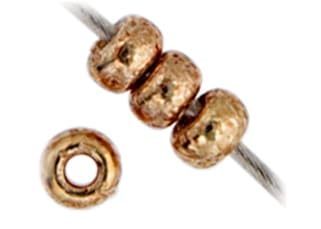 Miyuki Seed Bead 11/0 APX.22g - Galvanized Duracoat Champagne Japanese Glass Seed Beads - color: Champagne