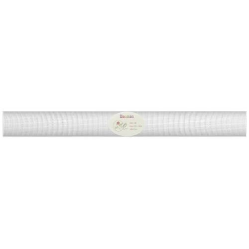 Aida Cloth 18 Count Cross Stitch Fabric,15×18inch,Rolled,3Pcs (18CT,White) - color: White, size: 18CT