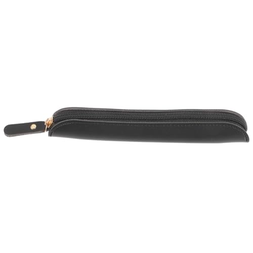 Insulin Pen Cooler Travel Case: Small Insulin Pen Organizer Storage Bag Portable PU Leathe Pouch for Pencil Other Diabetic Medication Supplies Black