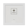 Lawrence Frames 5x5 White Wood Picture Frame - Gallery Collection (755855) - color: White, size: 5x5
