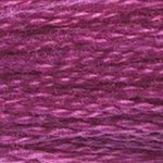 DMC 117-718 Six Strand Embroidery Cotton Floss, Plum, 8.7-Yard