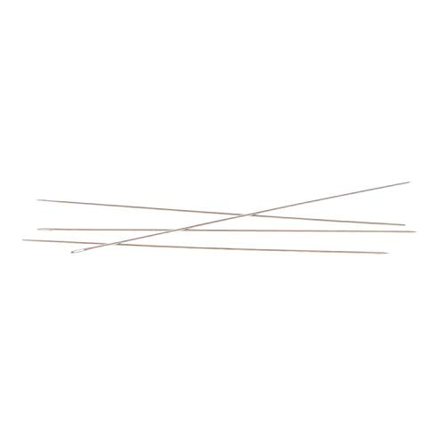 The Beadsmith English Beading Needles, Size 13, 4 Needles per Card - size: #13 - 4 Needles
