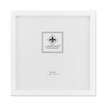 Lawrence Frames 755888 White Wood 8x8 Picture Frame - Gallery Collection - color: White, size: 8x8