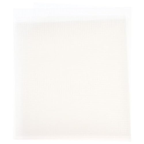 14 Count Water Soluble Canvas Cross Stitch Fabric Embroidery Stabilizer for Machine Embroidery and Manual Sewing,22cm x 100cm