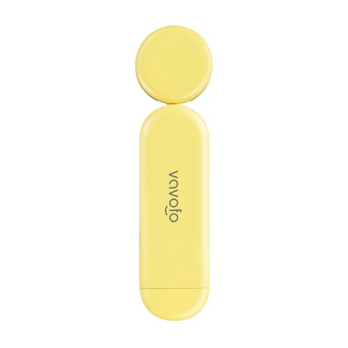 VAVOFO USB Rechargeable Book Light, Bookmark Clip on LED Reading Light - color: Yellow