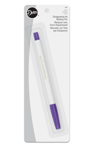 Dritz 3083 Disappearing Ink Pen, Purple - style: Regular Point