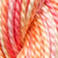 DMC 415 5-4120 Color Variations Pearl Cotton Thread, Size 5, 27-Yard, Tropical Sunset - color: Tropical Sunset