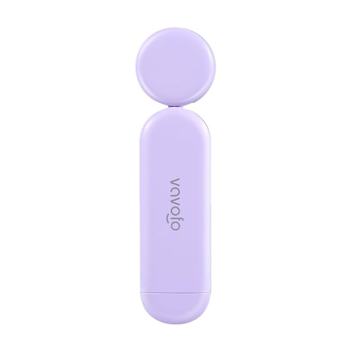 VAVOFO USB Rechargeable Book Light, Bookmark Clip on LED Reading Light - color: Purple