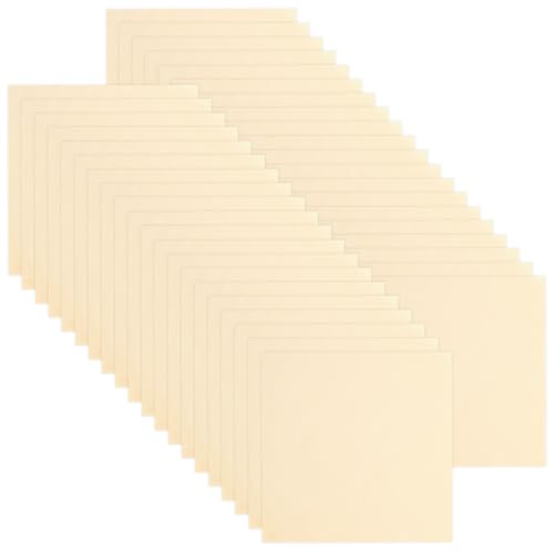 Breling 20 Pcs 10 x 10 Inch Cotton Fabric Bundle Squares Precut Fabric Squares for Sewing Making Quilts for Craft Lovers (One Size,Beige) - color: Beige, size: One Size
