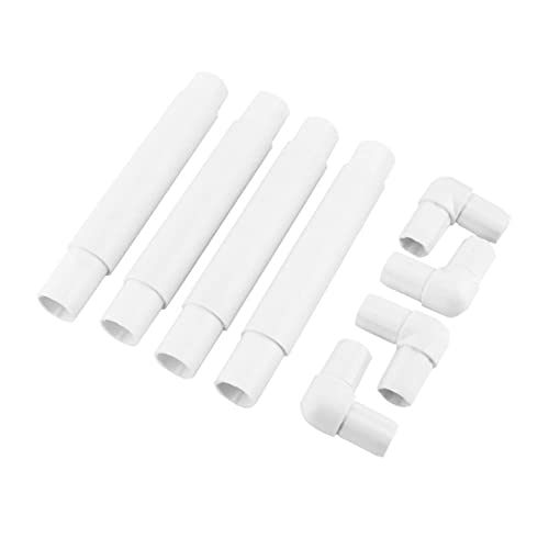 6" Square Embroidery Hoop Cross Stitch Frame Plastic Embroidery Frame Clip - size: 6 x 6 inch
