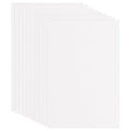 PATIKIL EVA Foam Sheet 10Pcs 12x8 Inch 2mm Thick White - color: White