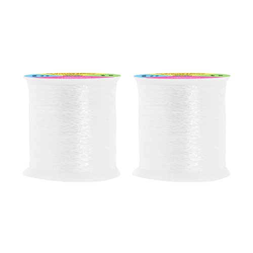 Mandala Crafts Metallic White Embroidery Floss for Sewing, 218 Yard Spool - color: White, size: 200M 218 Yards