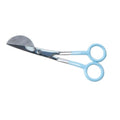 Duckbill Scissors, 6" Duckbill Shears For Art, Crafting, Fabric, Thread, Needlework and Embroidery (Blue) - color: Blue