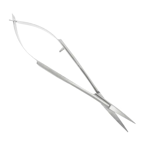 SE 4-1/2" Curved Iris Scissors with Spring - SP46C
