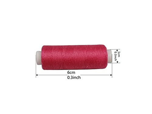 Sewing Thread 100 Colors 40S/2 250 Yards Per Spool 3 Color Sets Options (100 Colors with Storage case)