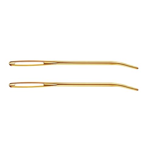 Large Eye Sewing Needle Tapestry Needle for Crochet Darning Yarn Needle Curved Tip for Hand Sewing